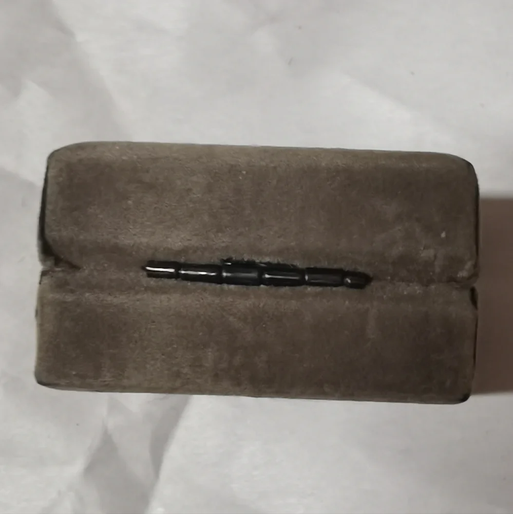 Vintage Dante Men's Gold Tone Pearl Tie Tac Pin - Picture 7 of 10